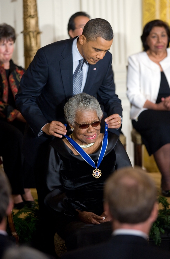 Angelou-Medal of Freedom