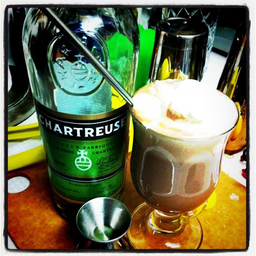 Chartreuse Hot Chocolate