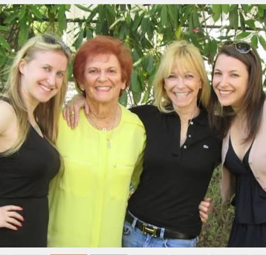 Alex, Mom, Lois, Jen Mother's Day 2014