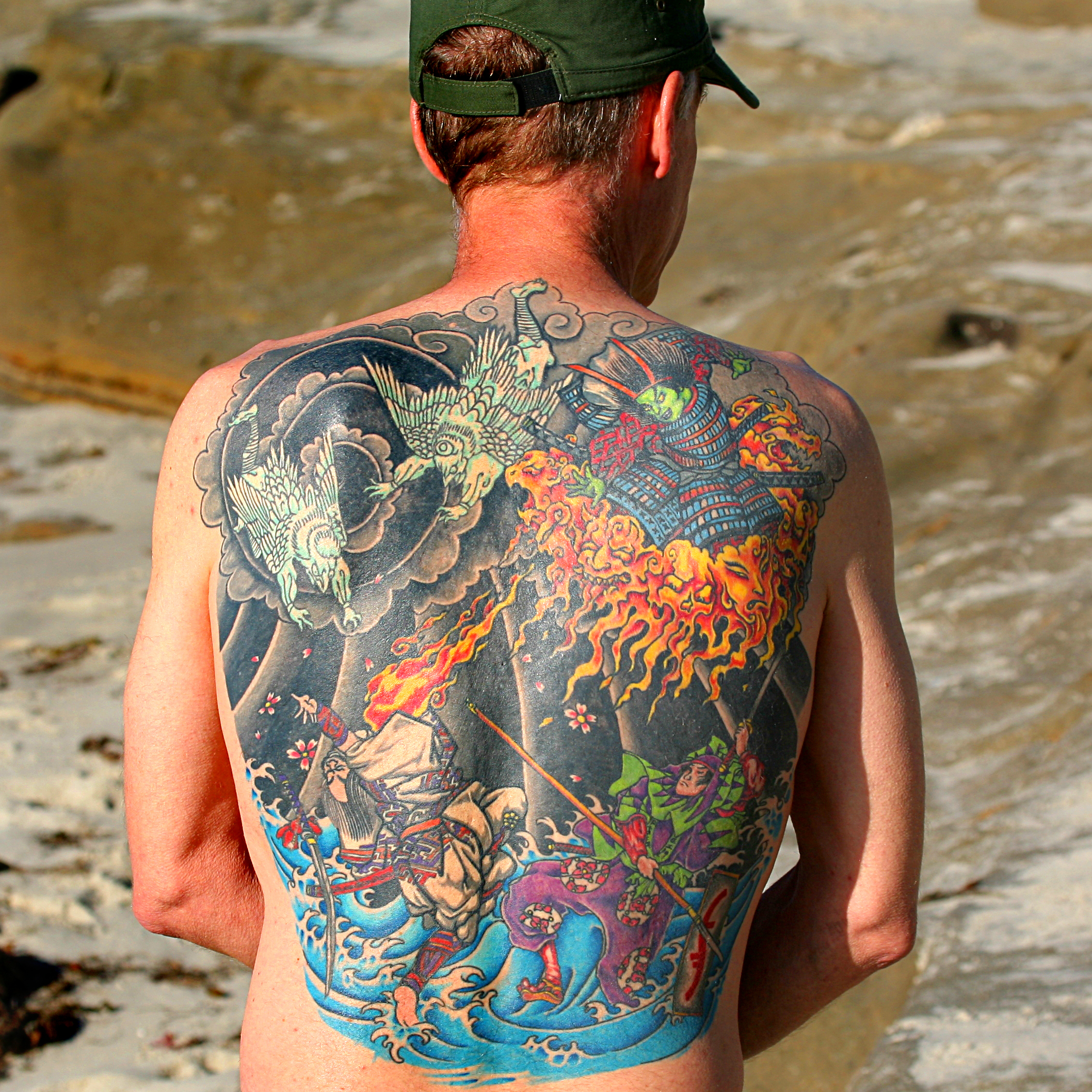 Fire_and_water_back_tattoo
