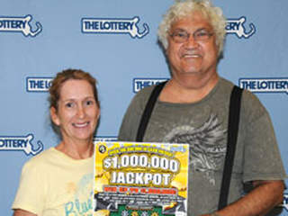 Lottery winners Joseph and Joanne Zagami