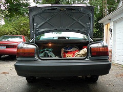 car trunk