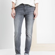 Loft Modern Skinny Jeans in Retrograde Grey Wash