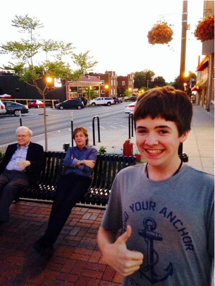 Tom White Selfie Paul McCartney Warren Buffett