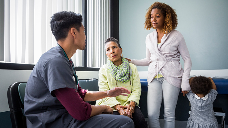 Nurses Put the Care in Healthcare Black Eco-Friendly 2-Tier