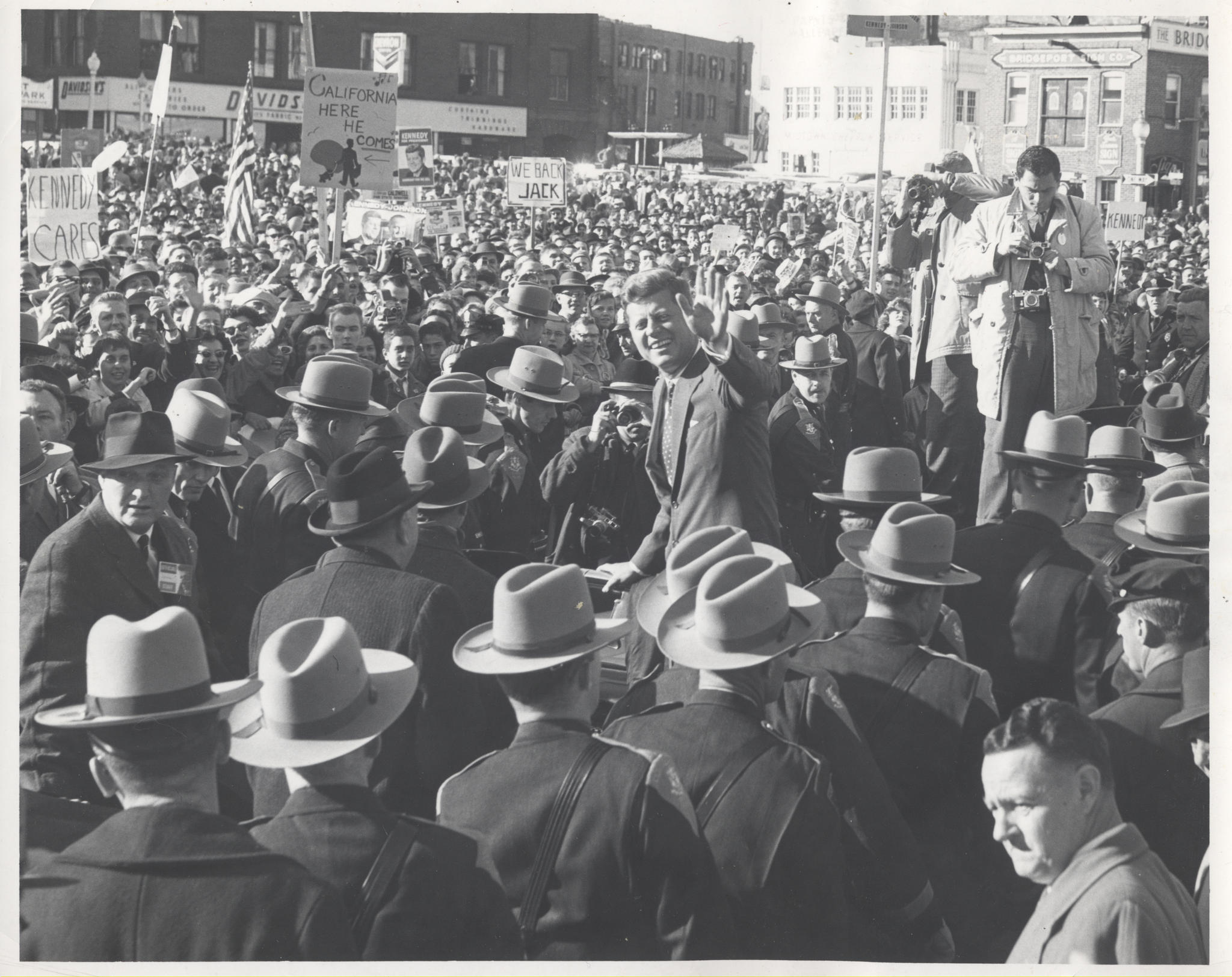 Kennedy-at-train-station