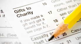 Gifts to charity