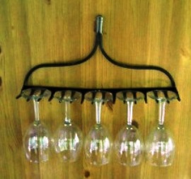 Rake wineglass holder blog JYeager