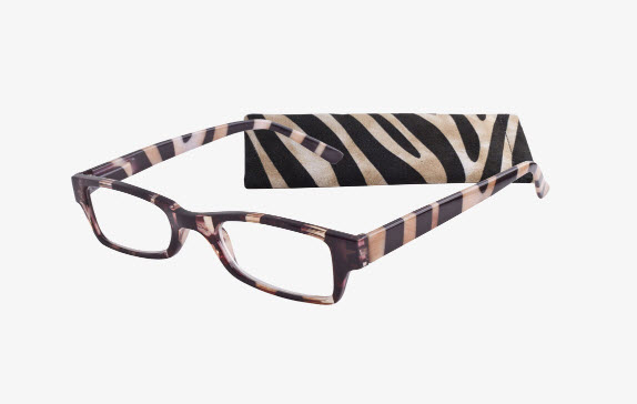 ICU Eyewear (7237 Zebra)_Round Shape Face-1