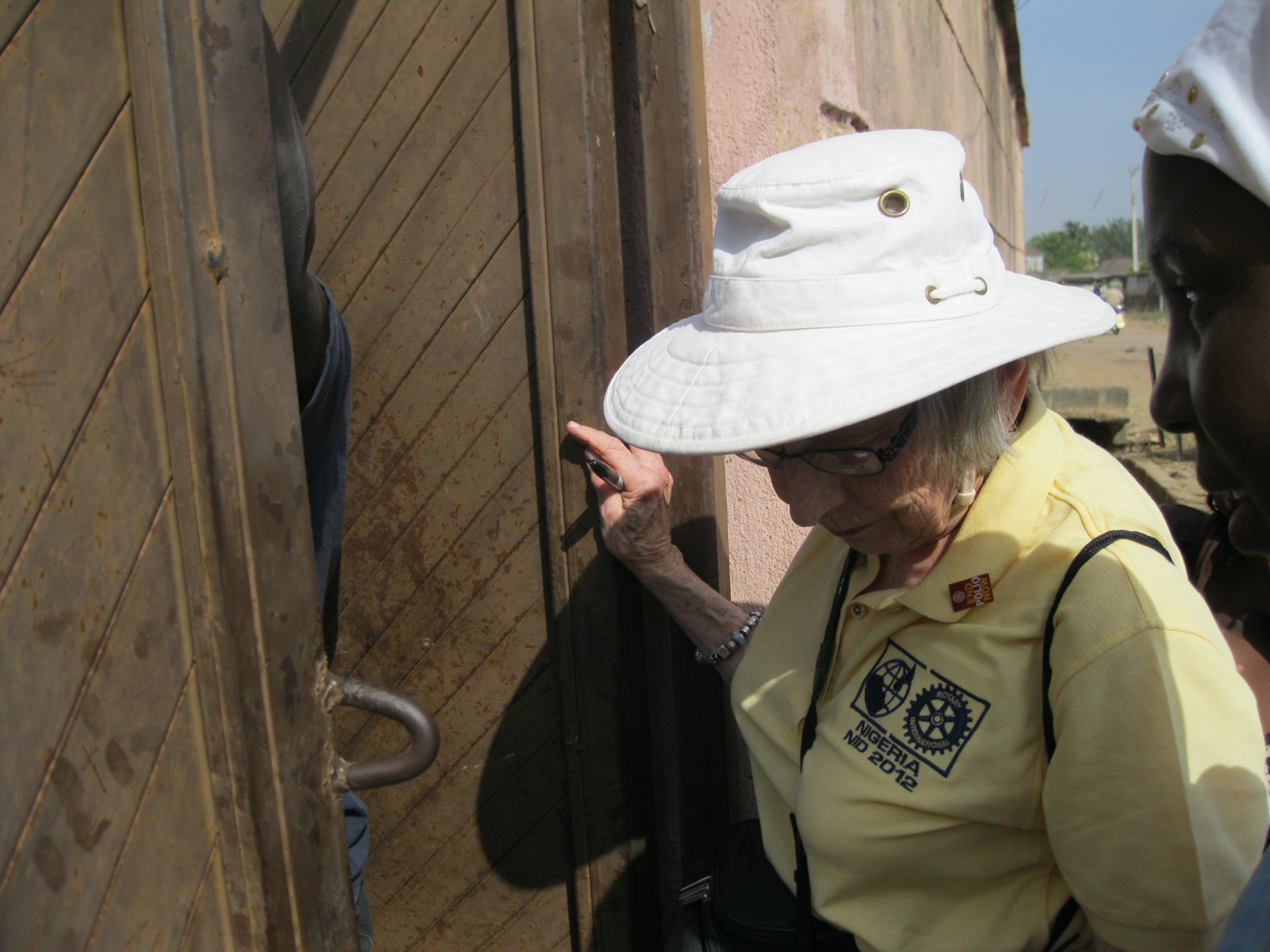 Volunteer Mary Stitt