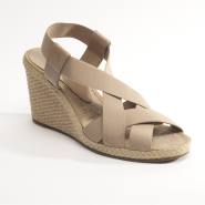 Vince Camuto straw wedge sandals