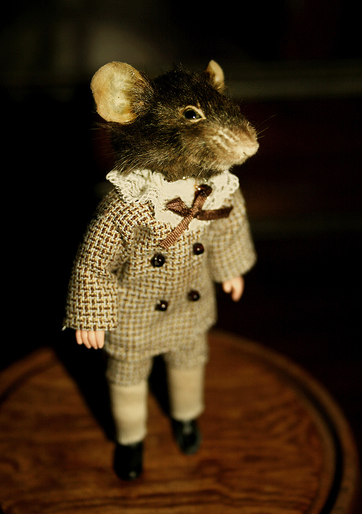 Hieronymouse the Mouse - Dressed as Human