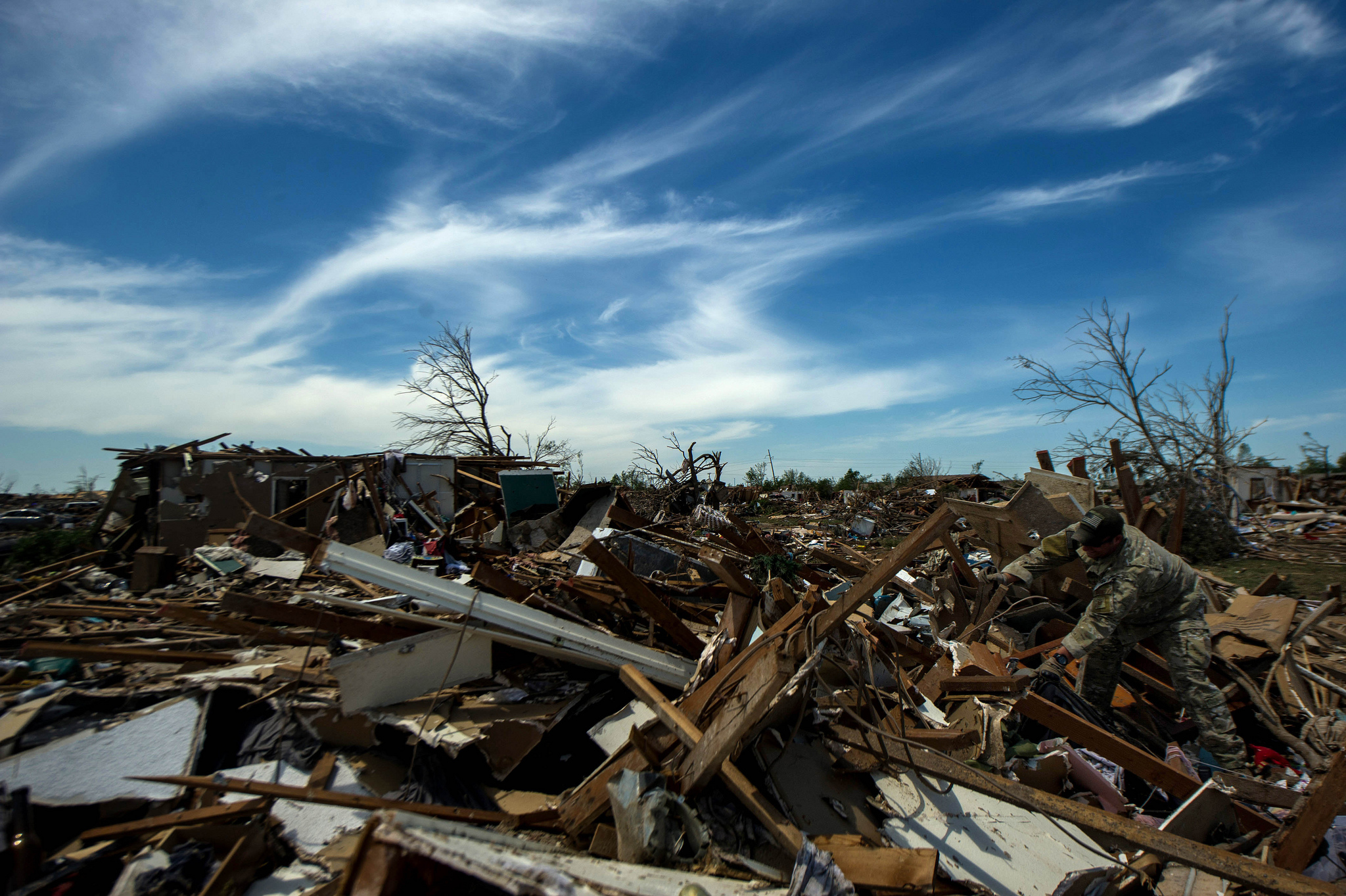 Moore, Oklahoma tornado devastation
