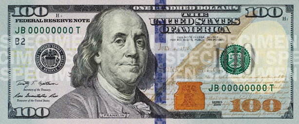 new $100 bill