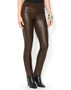 leather skinny pants