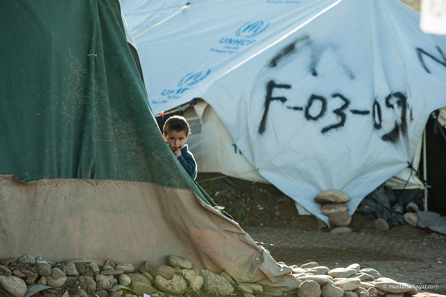Syrian Child in Refugee Camp