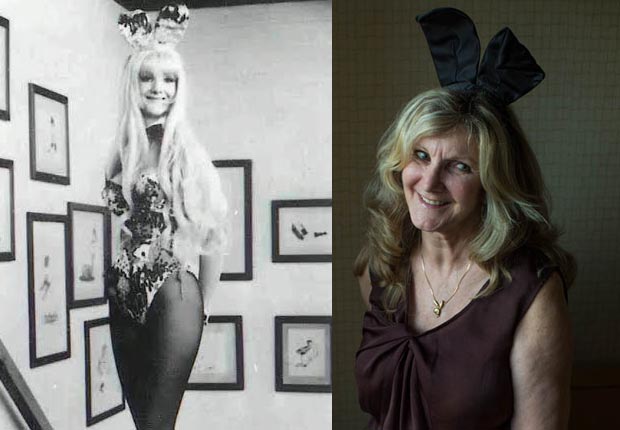 Marsha Callender Attends a 25th Anniversary Playboy Bunny Reunio