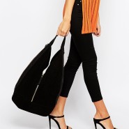 Asos Leather & Suede Slouch Hobo 99
