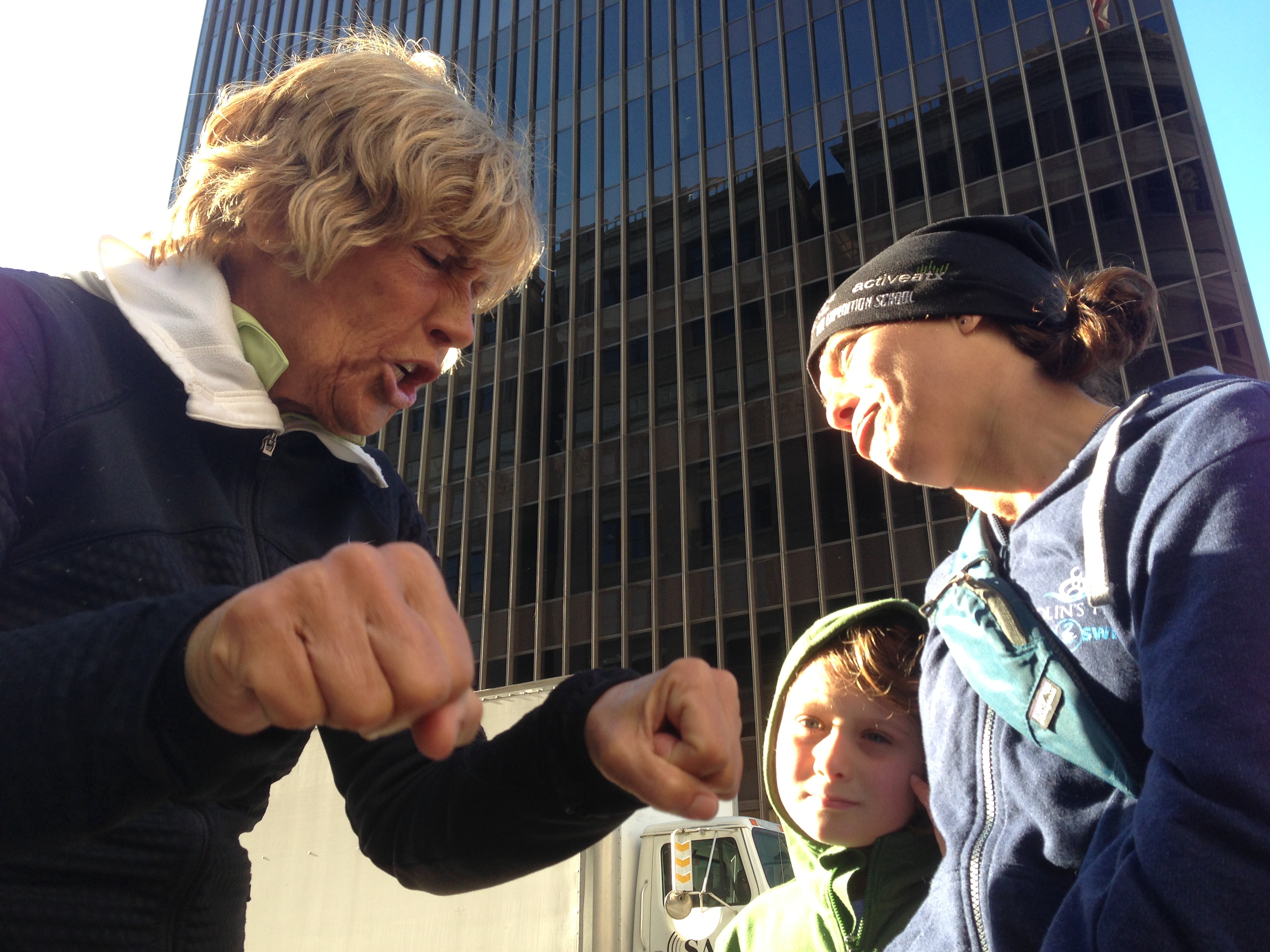 Diana Nyad on the Austin Walk at SXSW