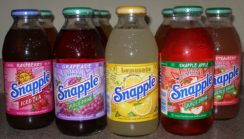 800px-Snapple_Bottles