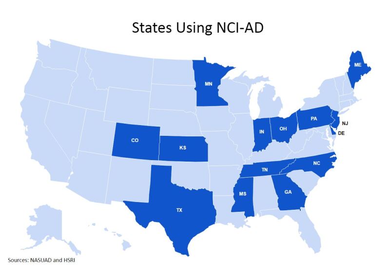NCI-AD Map