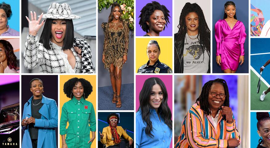 collage of 20 women to watch in 2020