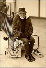 old man poverty