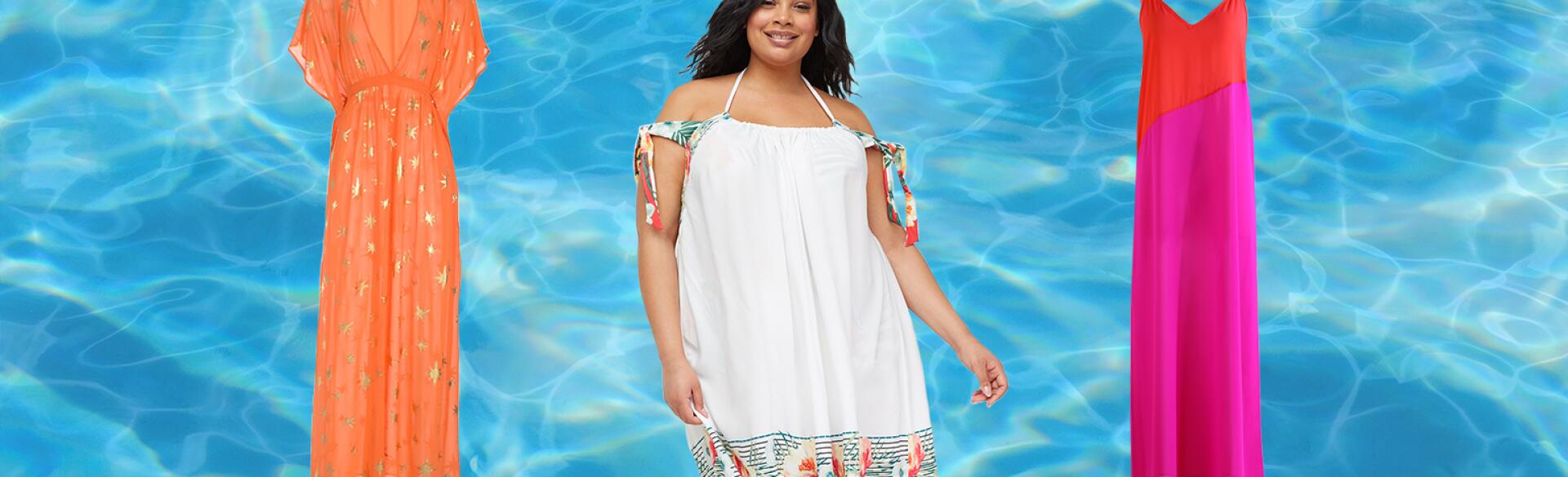 Swim Coverups, beach, pool, aarp, sisters