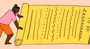 illustration_of_woman_rolling_up_to_do_list_rug_by_Danielle Rhoda_1440x560.jpg