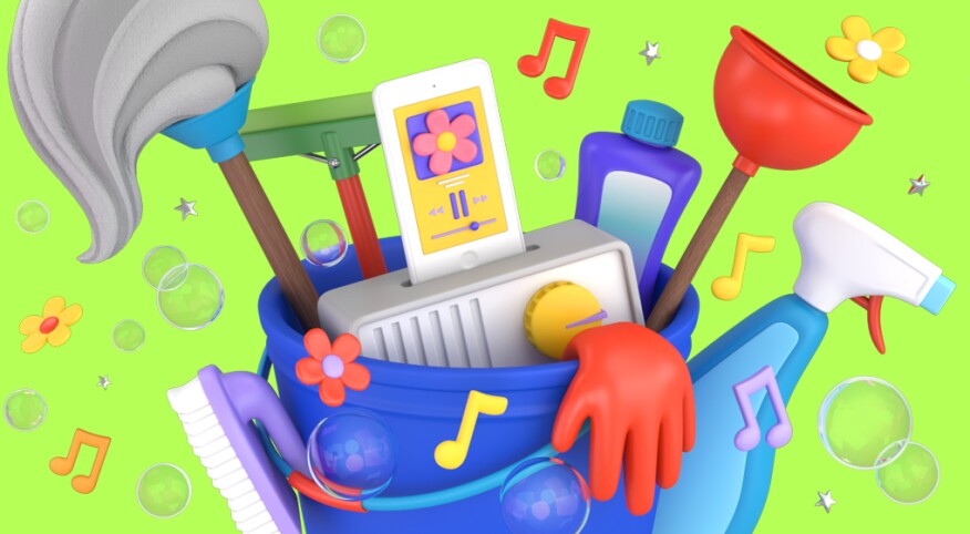 illustration_of_cleaning_products_and_ipod_playing_music_spring_cleaning_by_Mora Vieytes_1440x560.jpg