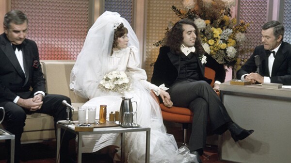 Tiny Tim and Miss Vicky Wedding on Johnny Carson