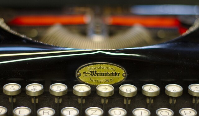 German typewriter