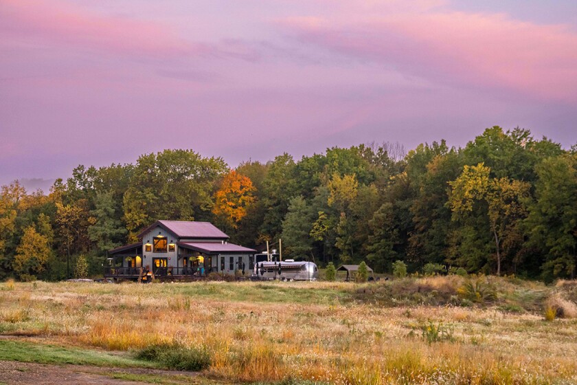 Camp Aramoni in fall