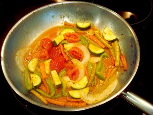 penne cooking