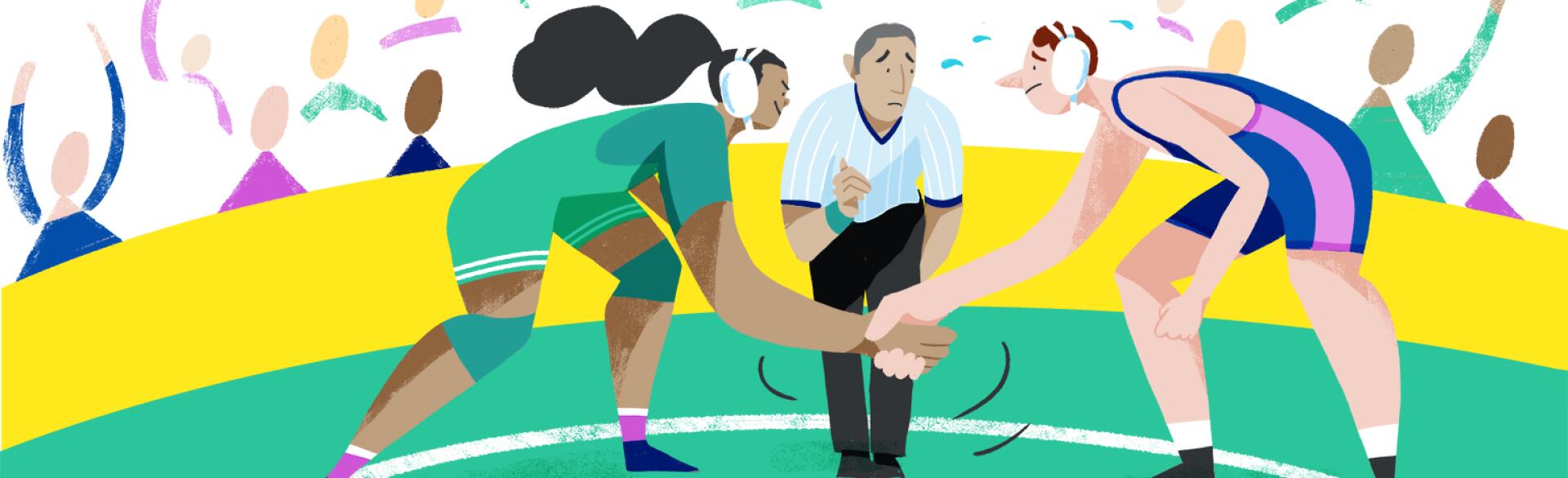 illustration_of_boy_shaking_hands_with_girl_for_wrestling_match_by_fiona_dunphy_1540x600.jpg