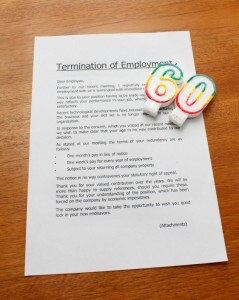 Termination letter