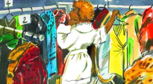 illustration_of_woman_looking_at_clothes_rack_by_mokshini_612X386