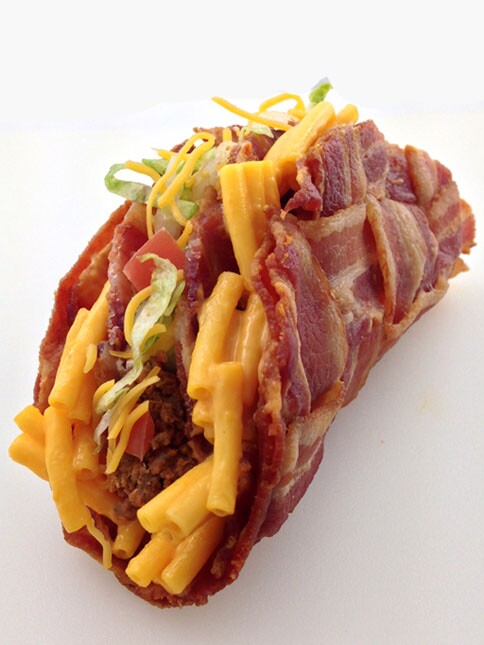 MacAndCheeseBaconWeaveTaco2