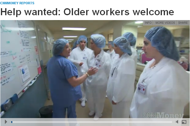 CNNMoney Older Workers Welcome