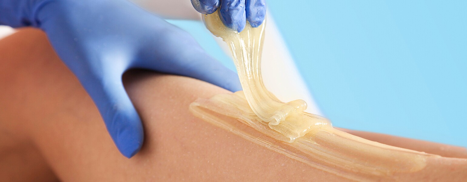 Shugaring hair removal