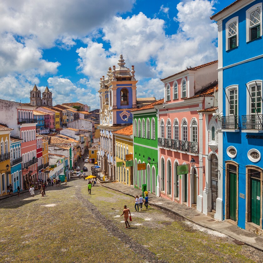 Pelourinho in Salvador de Bahia