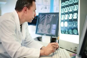 doc with xray