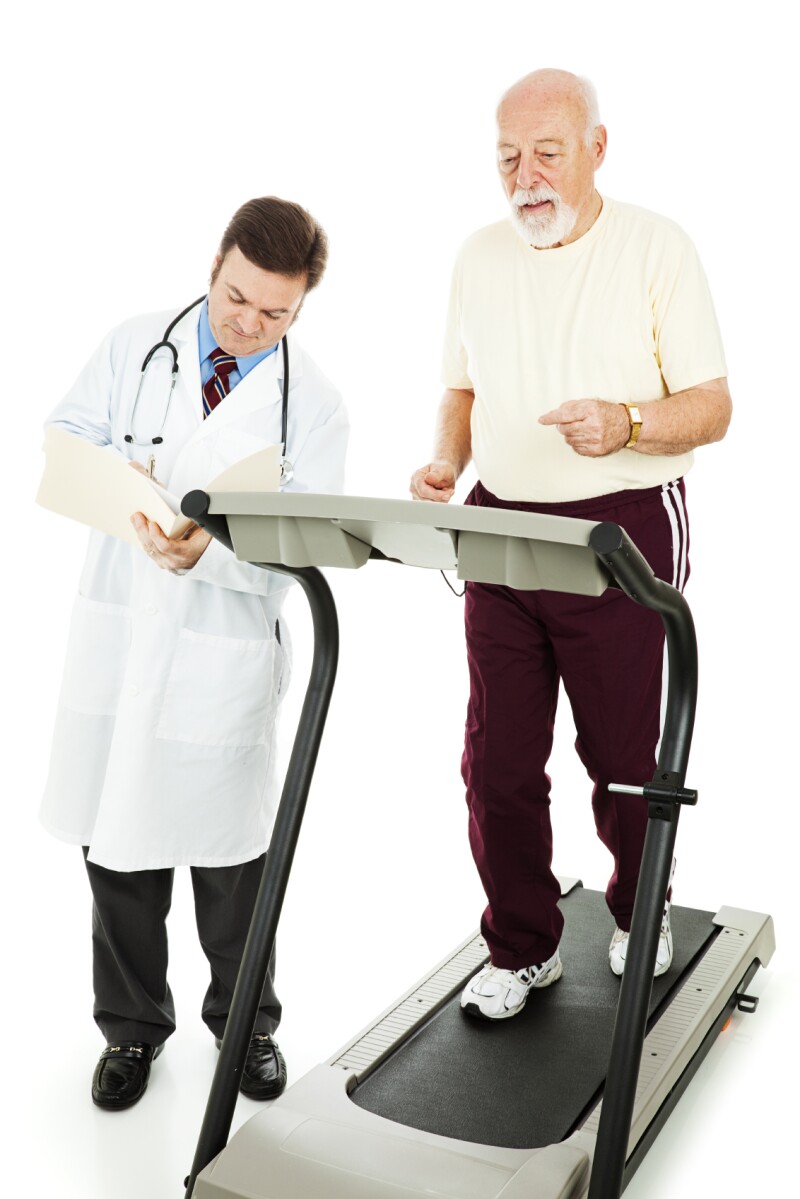 Senior Man - Monitored Exercise