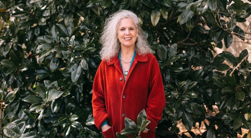Ethel's Senior Editor, Iris Krasnow photographed at her home in