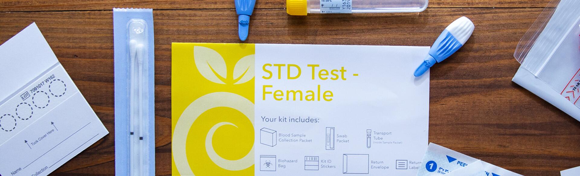 image of everlywell std test kit