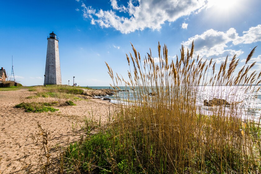 Lighthouse Point Park in New Haven Connecticut