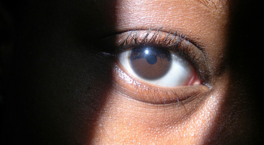 Cropped Image Of Woman Eye