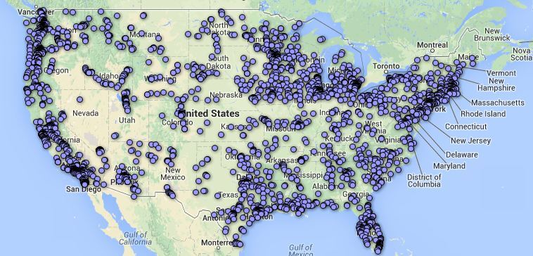 Pedestrian Fatality Map