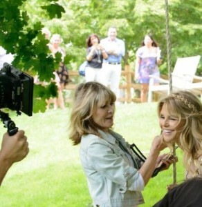 Sandy and Christie Brinkley