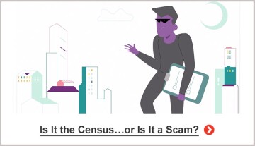 Is it the Census or a Scam Graphic